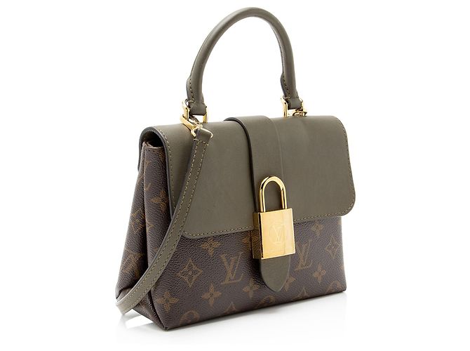 Louis Vuitton Monogram Canvas Locky BB Top Handle Marrone - vista 2