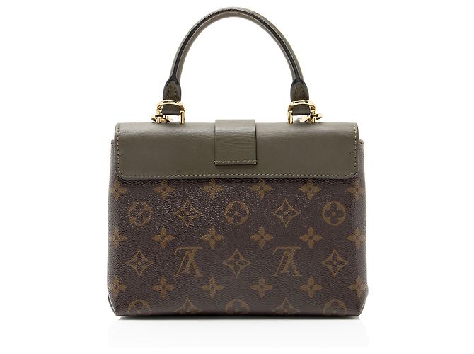 Louis Vuitton Monogram Canvas Locky BB Top Handle Marrone - vista 3