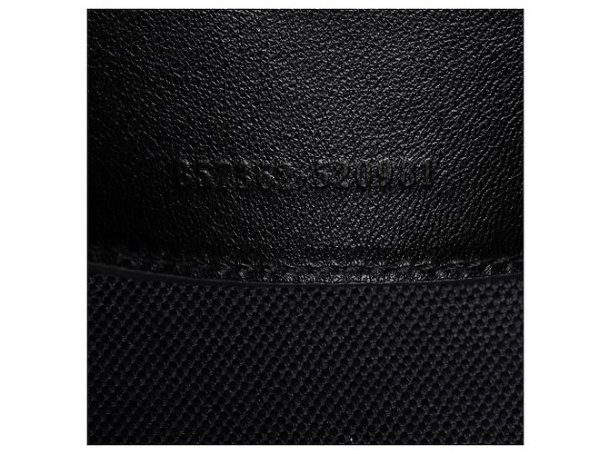 Borsa a tracolla grande in pelle Microguccissima Gucci Nero - vista 6