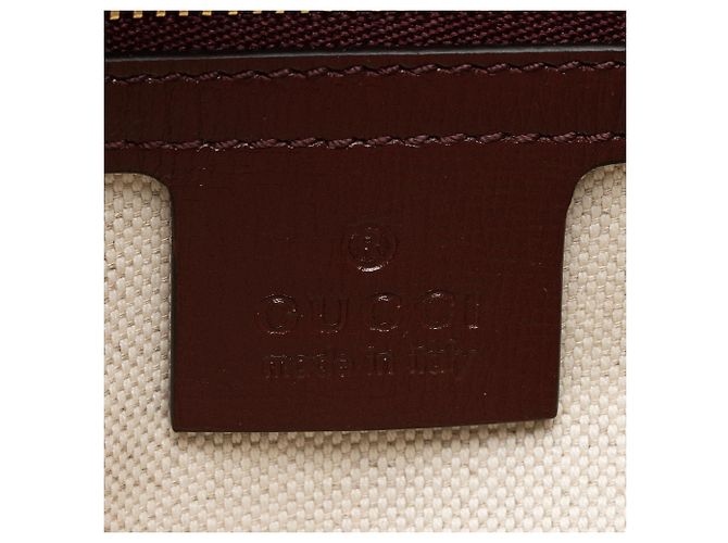 Borsa a Spalla Gucci GG Canvas Jackie 1961 Small Rosso - vista 7
