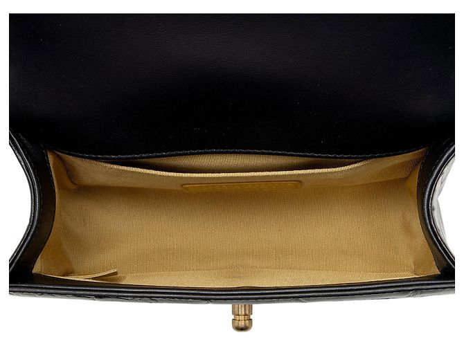 Borsa Chanel Boy Small in pelle con stampa coccodrillo Egypt Graffiti Paris-New York Nero - vista 7