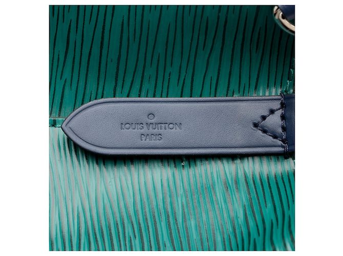 Néonoé Borsa a Spalla Louis Vuitton Epi Leather Neonoe BB Blu - vista 8