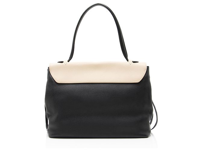 Borsa Louis Vuitton in pelle di vitello Lockme MM Marrone Beige - vista 3