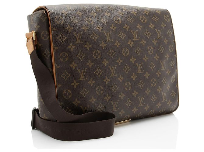 Louis Vuitton Vintage Monogram Canvas Abbesses Messenger Marron - vue 2