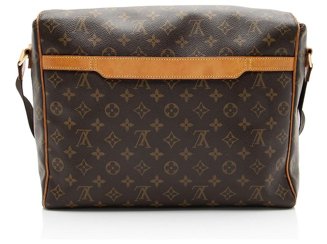 Louis Vuitton Vintage Monogram Canvas Abbesses Messenger Marron - vue 3