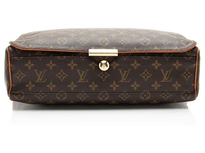 Louis Vuitton Vintage Monogram Canvas Abbesses Messenger Marron - vue 4