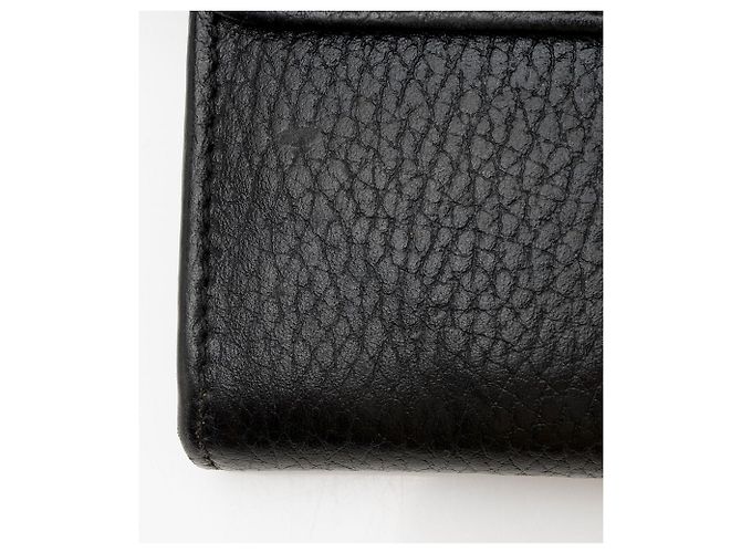 Portafoglio Continental in pelle con Interlocking G Gucci Nero - vista 10