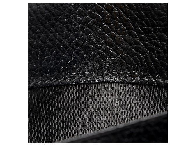Portafoglio Continental in pelle con Interlocking G Gucci Nero - vista 4