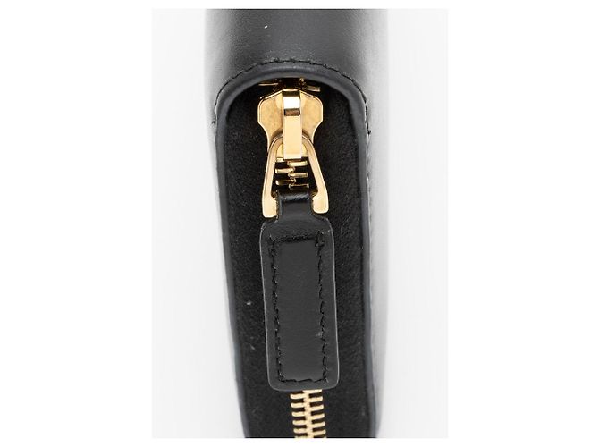 Portafoglio in pelle con logo e chiusura a zip Gucci Nero - vista 8