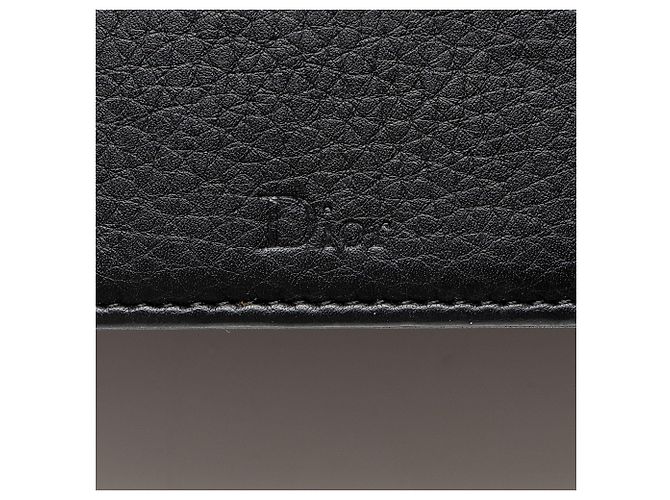 Borsa a tracolla Diorama Medium in pelle granulata Dior Nero - vista 5