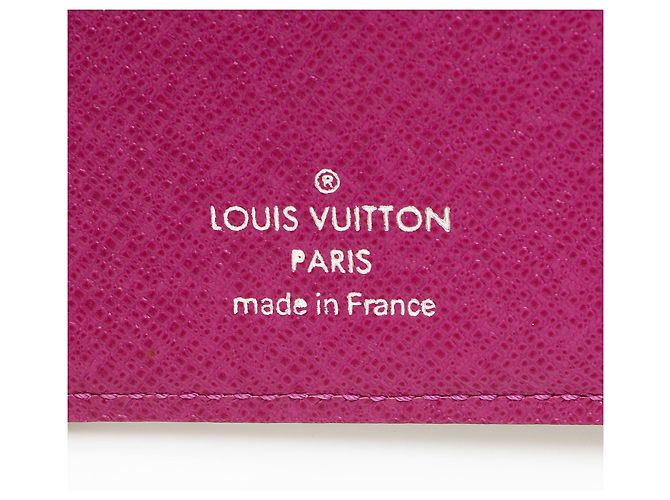Portafoglio Eugenie in pelle Epi di Louis Vuitton Porpora - vista 6
