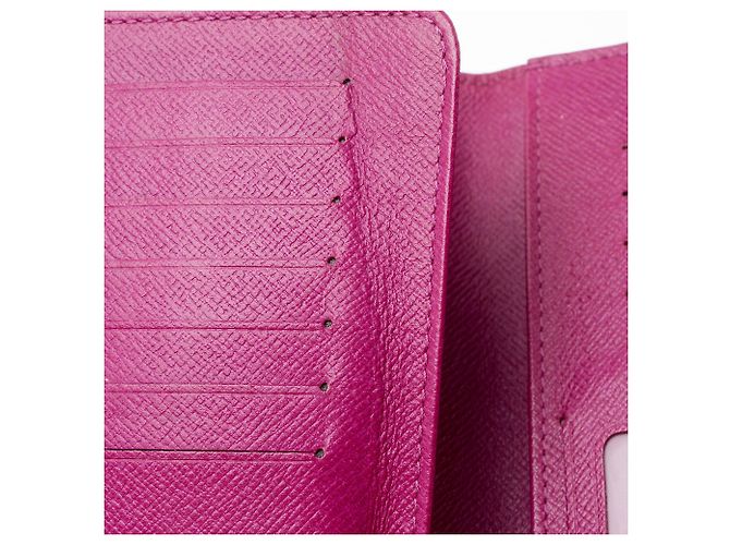 Portafoglio Eugenie in pelle Epi di Louis Vuitton Porpora - vista 9