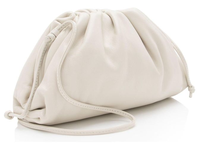 Bottega Veneta Mini Clutch The Pouch in pelle di vitello - vista 2