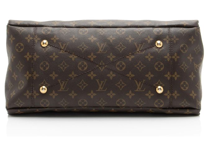 Borsa a Spalla Louis Vuitton Monogram Canvas Artsy MM Marrone - vista 4