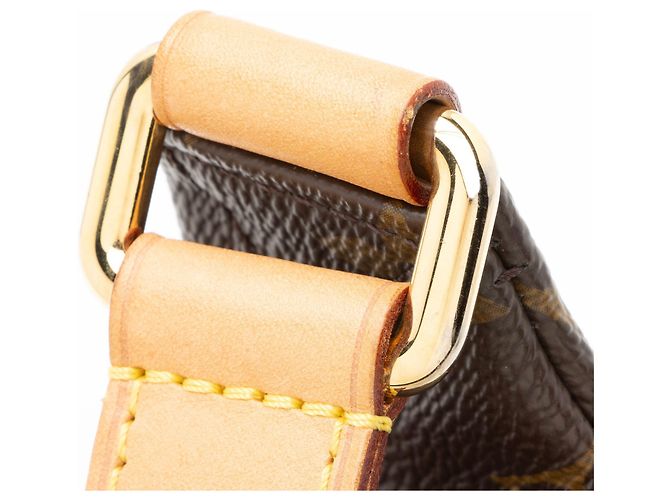 Bumbag in tela Monogram Louis Vuitton Marrone - vista 10