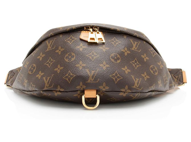 Bumbag in tela Monogram Louis Vuitton Marrone - vista 4