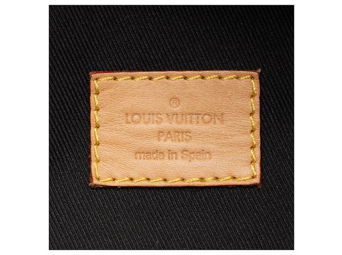 Bumbag in tela Monogram Louis Vuitton Marrone - vista 8