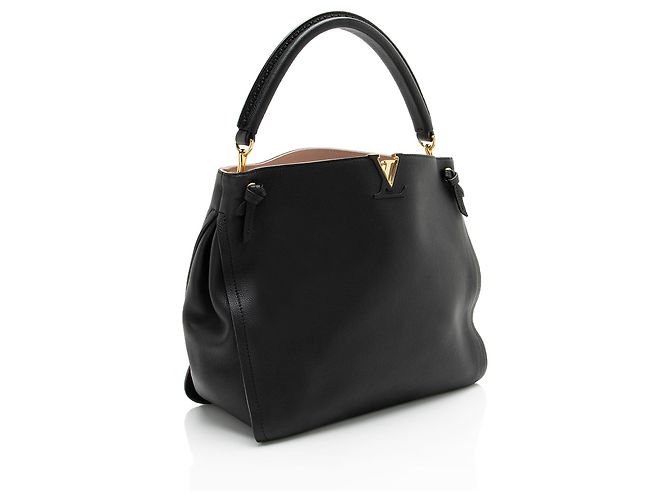 Louis Vuitton in pelle di vitello Tournon Hobo Nero - vista 2