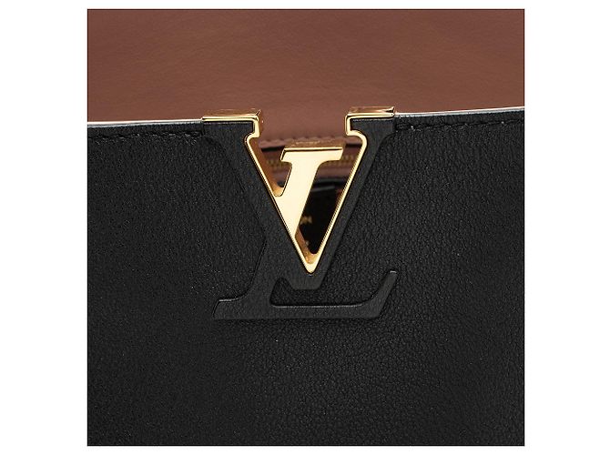 Louis Vuitton in pelle di vitello Tournon Hobo Nero - vista 9