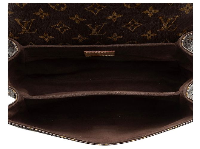 Borsa a tracolla Pochette Metis in tela Monogram Louis Vuitton Marrone - vista 6