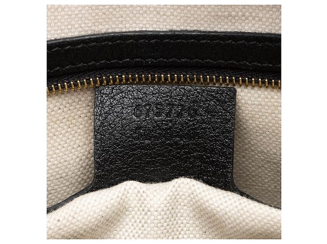 Borsa a tracolla Gucci GG Leather Star Nero - vista 6