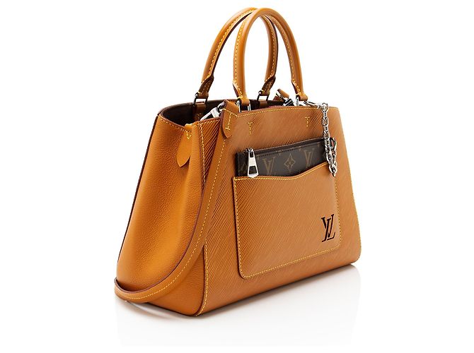 Louis Vuitton Epi Leather Marelle MM Tote Braun - Ansicht 2