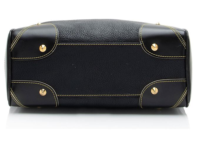Tote Louis Vuitton Le Majestueux in pelle Suhali Nero - vista 4