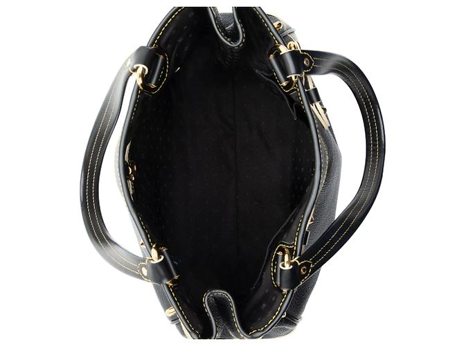 Tote Louis Vuitton Le Majestueux in pelle Suhali Nero - vista 7