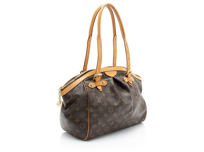 Borsa Tivoli GM in tela Monogram Louis Vuitton Marrone - vista 2