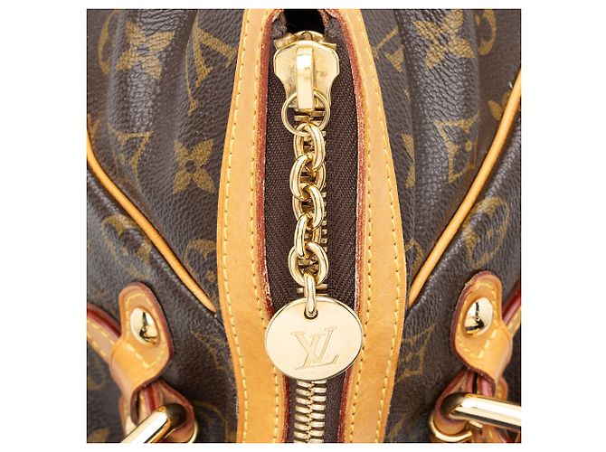 Borsa Tivoli GM in tela Monogram Louis Vuitton Marrone - vista 9