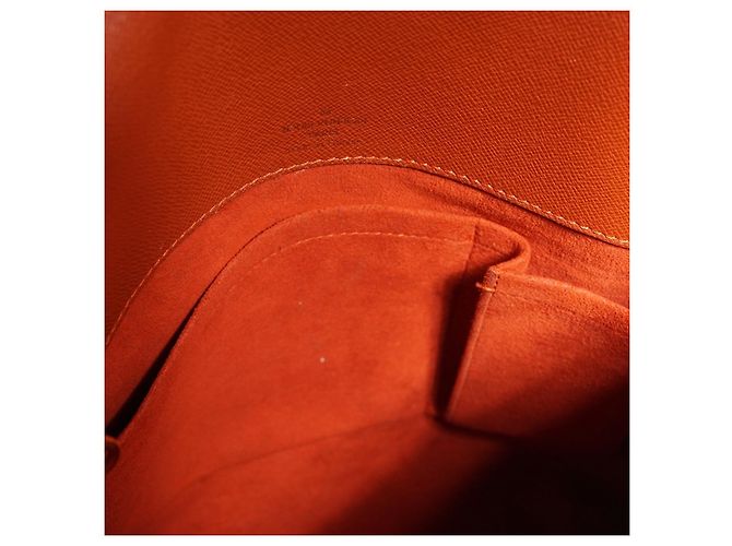 Louis Vuitton Stoff Schultertasche Musette Braun - Ansicht 3