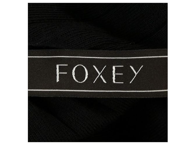 Autre Marque Cárdigan largo FOXEY Negro - vista 4