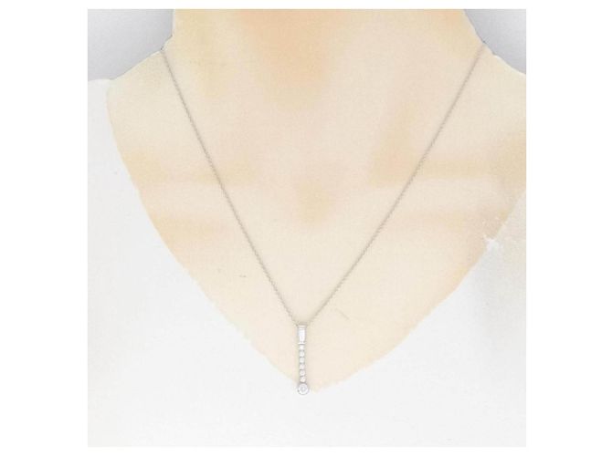 Tiffany & Co Collana Tiffany Jazz Drop in platino e diamanti Argento - vista 6