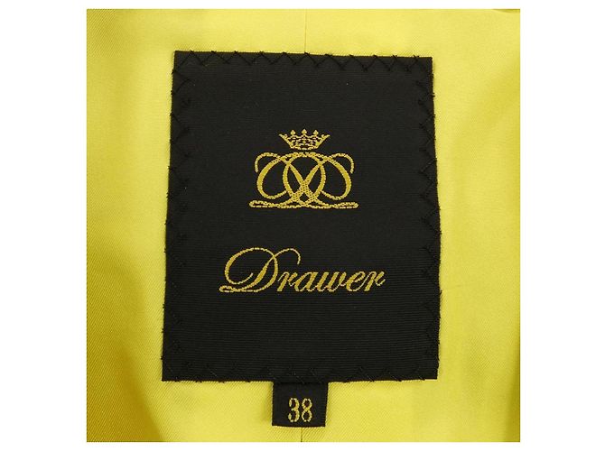 Autre Marque Chaqueta larga Drawer Amarillo - vista 4