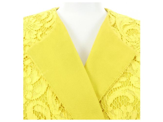 Autre Marque Chaqueta larga Drawer Amarillo - vista 5