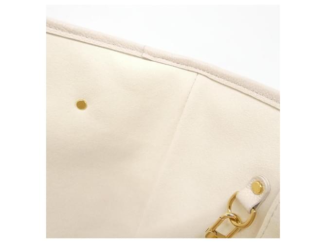 Borsa Louis Vuitton Neverfull Monogram Empreinte Beige - vista 9