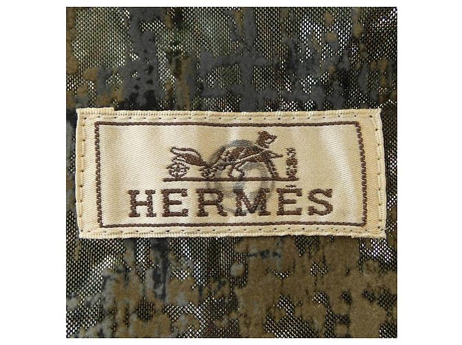 Hermès Giacca Hermes Marrone - vista 4