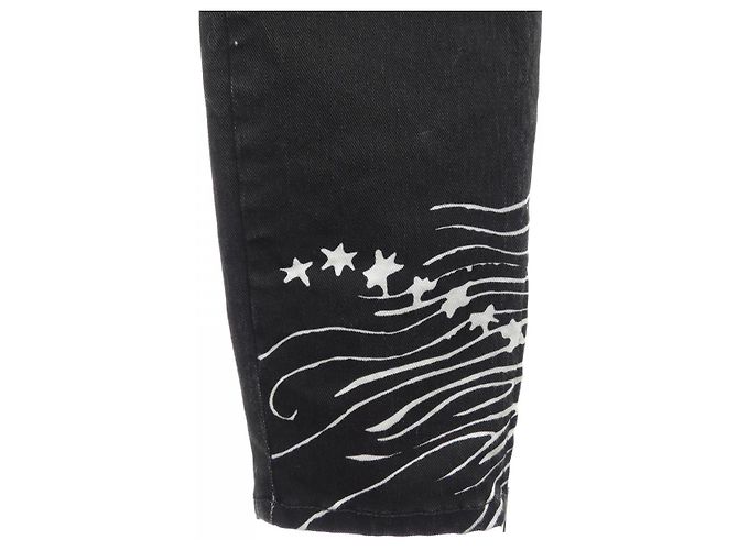Jeans in denim Chanel Nero - vista 6