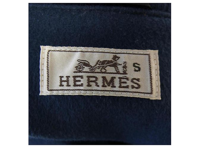 Hermès Chaqueta de cachemira Hermes Azul Azul marino - vista 6