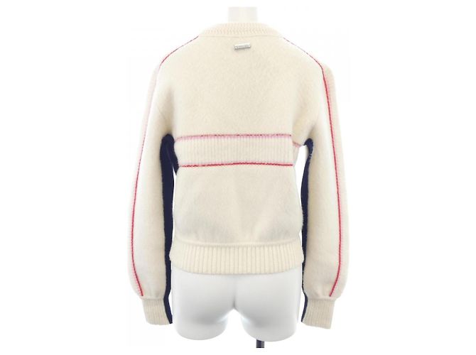 Chanel P70771K10247 Punto de cachemira Rosa Blanco Roja Azul marino - vista 2