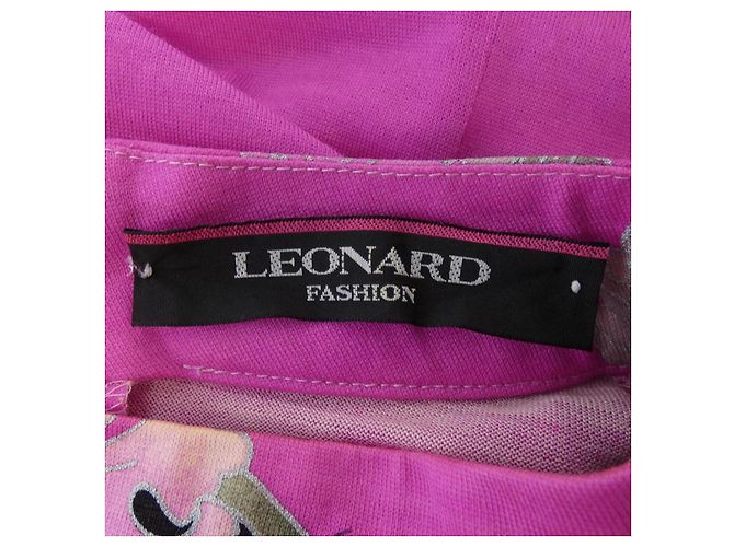 Autre Marque Leonard Modekleid Schwarz Pink Beige - Ansicht 4