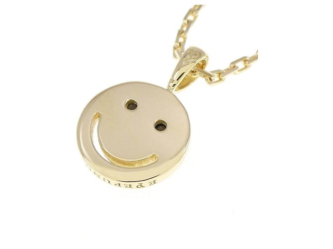 Autre Marque Collana Eye Funney in oro giallo 750 e diamanti D'oro - vista 4