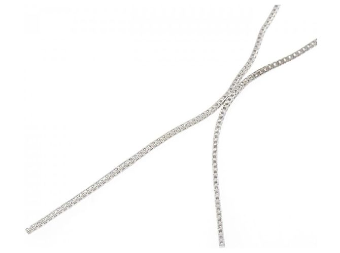 Autre Marque Collana in Au750 e Diamanti Argento - vista 4