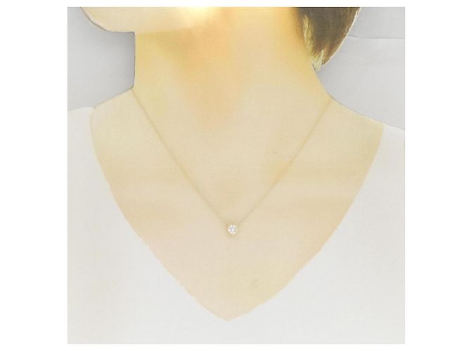 Autre Marque Collana con Diamanti Au750 D'oro - vista 6