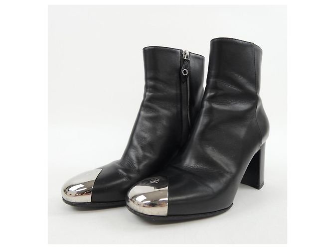 Stivali Louis Vuitton Louise Line Nero - vista 3