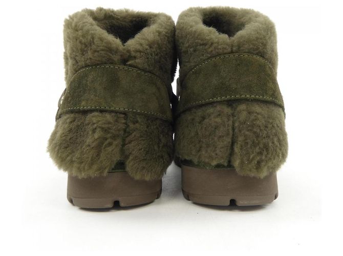 Stivali Burberry Verde Cachi - vista 5