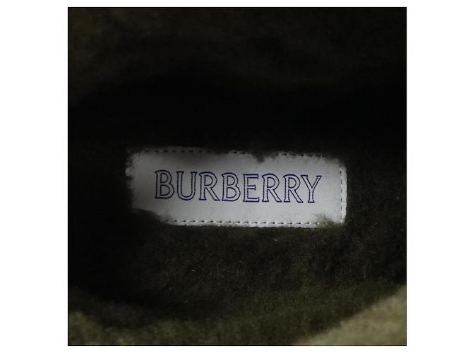 Stivali Burberry Verde Cachi - vista 6