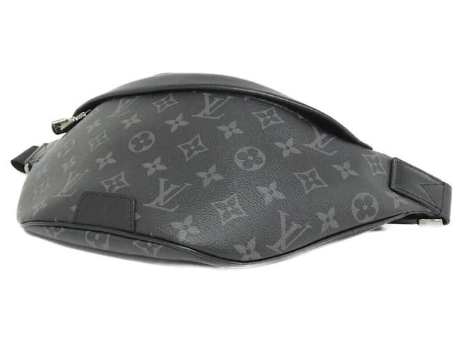 Borsa a tracolla Louis Vuitton Discovery Bumbag Monogram Eclipse Nero - vista 3