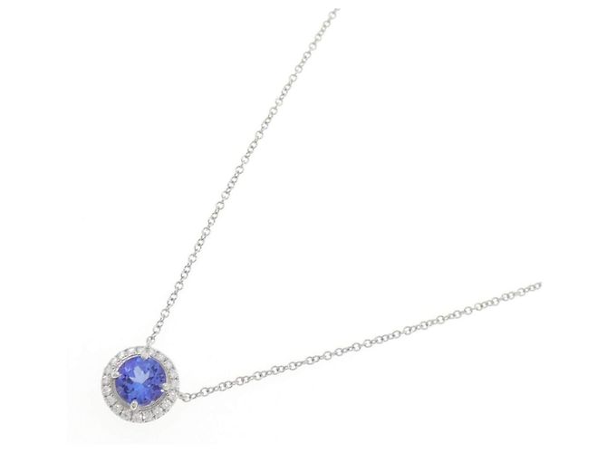 Tiffany & Co Collana Tiffany Soleste in platino Argento - vista 2