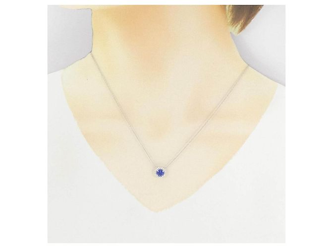 Tiffany & Co Collana Tiffany Soleste in platino Argento - vista 6